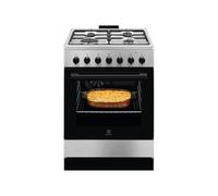 Electrolux LKK620010X Cocina Independiente | Clase energética A | 4 fuegos gas, Horno eléctrico, Encendido electrónico