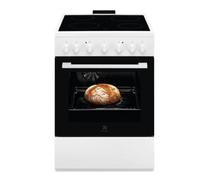Electrolux LKR620002W Cocina Independiente | Placa de cocción de vitrocerámica, horno eléctrico, color blanco