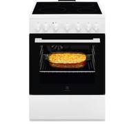 Electrolux LKR620066W - Cocina Vitrocerámica de 4 Zonas y Horno Eléctrico de 60 cm
