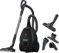 Electrolux PD82-GREEN Aspirador con Bolsa, Potencia máx. 600 W, Sistema de aspiración AeroPro, 2 cepillos, Accesorio 3 en 1, plástico, Negra