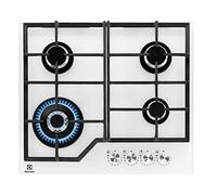 Electrolux Encimera de gas KGG64362W 60 cm 4 quemadores blanca