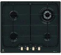 Electrolux PN640RUV Quemador Encimera Gas 60CM 4 Fuegos Negro