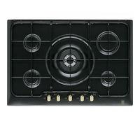 ELECTROLUX PN750RUV Quemador Encimera 75CM 5 Fuegos Negro Hierro Fundido Pomos