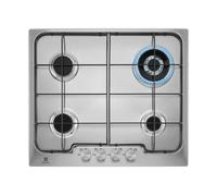 Placa de Cocción Gas Electrolux 60 cm Soft PX640UV Acero inoxidable