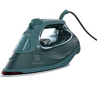 Electrolux Refine Plancha 600 Modelo E6SI1-6PG, Plancha a vapor, apagado automático de 3 modos, suela resistente a los arañazos, autolimpieza, antical, 0.33L, cable de 1,95 m, 2600W, verde pino