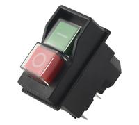 Electromagnetic Switch，Waterproof Push Button Switch 5 Pins KJD17 220-240V Coil Magnetic Starter Power Tool Safety Switches