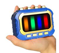 Electronic Beat Console, Interactive Push Toy, Quick Device, Focus Trainer with Colorful Display, Handheld Music Player with Dynamic Modes, Party Game for Travel and Home