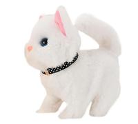 Electronic Cat Plush - Gatito Relleno Sensor táctil receptivo, Juguete de Mascota interactiva Suave | Gatito electrónico Realista, compañero de Abrazo Relajante, Regalo de cumpleaños, Amigo robó