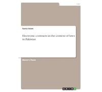 Electronic contracts in the context of laws in Pakistan