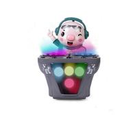 Electronic Dancing Piggy Doll Musical Toy with Swing - Fun DJ Pig for Kids in the UK - Interactive Playtime Fun