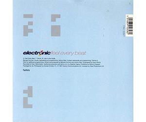 Electronic - Electronic Feel Every Beat 12" Factory FAC328 EX/EX 1991 12 inch