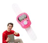 Electronic Finger Counter - Portátil Manual Clicker Ring, Efficieent Resettable Lcd Tally Display | Multifunctional Handy Counting Tool for Laps Knitting Crochet Inventory Events Score Tracking, Adult