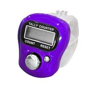 Electronic Finger Tally Counter - Handheld LCD Clicker Ring, Digital Counting Tool | Multipurpose Finger Counter for Score Tracking, Events Workouts Sports School Swimming Crochet Men Women Kids Use