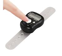 Electronic Finger Tally Counter - Handheld LCD Clicker Ring, Digital Counting Tool | Multipurpose Finger Counter for Score Tracking, Events Workouts Sports School Swimming Crochet Men Women Kids Use