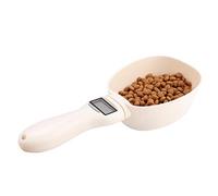 Electronic Pet Food Measuring Spoon, Digital Spoon Scale for Dogs and Cats | Clear portion control, smooth food release, simple battery operation, convenient hanging storage