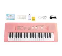 Electronic Piano Toy - For Kids with Microphone 37 Key Built-In 10 Songs S | Rechargeable Multi-functional Electronic Musical Instrument For Boys Girls, Birthday, Christmas, Living Room, Bedroom, S