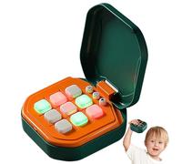Electronic Puzzle Console Game, Handheld Interactive Puzzle Toy, 4.13x3.86in Brain Training Educational, Portable Brain Teaser for Kids Birthday, Cognitive Development