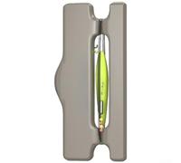 Electronic Seven Star - Juego de línea de pesca flotante con luz roja/verde, equipo líder de fluorocarbono para pesca nocturna, ganchos y plomos preatados, 1,2 m/1,5 m/1,8 m/2,1 m (verde 1,2 metros)