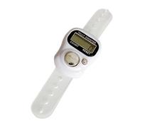 Electronic Tally Counter - LED Display Finger Tracker for Fitness, Golf, or Running, Rechargeable Hand Click Device for Gym, Classroom, and Sporting Events, Lightweight Portable Gadget for Reps, Laps