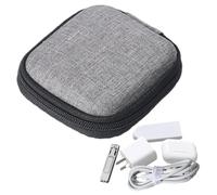 Electronic Travel Bag - Small EVA Electronics Organizer Pouch, Waterproof Carry Case | Travel Digital Accessories Storage Bag For Tech Cables, Chargers, Earphones, USBs, Gadgets, Power Banks, Square,