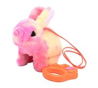 Electronic Walking Bunny Toy, Electric Drawstring Plush Rabbit, Toy Bunny Plush, Electronic Interactive Rabbit Plush Toy, Musical Pet Bunny Toy Enchanting Sounds Fun Playtime Buddy Present For Kids