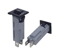 Electrónica 7A disyuntor térmico portafusibles tipo 0.250 Terminal de conexión rápida 1 Uds(20A)