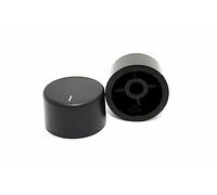 Electrónica Baile Botón Negro Grande para Big Muff Push On (Pack de 1 Botón)