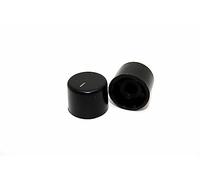Electrónica Baile Botón Negro Mini para Big Muff Push On (Pack de 1 Botón)