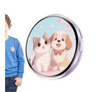 Electrónica con Pin | Wearable Inteligente Recargable - Digital LED con Función de Foto y Video - para Coleccionistas, Adolescentes, Fans del Anime, Cosplay, y Eventos