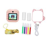 Electrónica Educativa Vídeo 1080P Cámara de Impresión de 48 MP Pantalla IPS de 2,4 Pulgadas Zoom Digital 8X Batería de Larga Duración para Regalos para Niños de 3 Años 3 Cámara