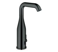 Electrónica infrarroja Grohe Essence E para lavabos, proyección 161mm, funcionamiento con batería 6V, varios programas, con mezclador, 36445A00, Color: grafito duro