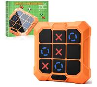 Electrónico Tic Tac Toe Bolt, Juego de Viaje Portátil 6 en 1, Juegos para Niños para Educación y Crecimiento de la Memoria, Juego Familiar PortáTil, Regalos De Cumpleaños para Todas Las Edades