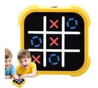 Electrónico Tic Tac Toe Bolt, Juegos de Viaje Portátiles 3 en 1, Juegos para Niños para Educación y Crecimiento de la Memoria, Juegos Familiares clásicos para Padres e Hijos en Interiores (A)