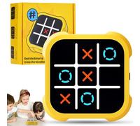 Electrónico Tic TAC Toe Bolt, Juegos de Viaje Portátiles 3 en 1, Juegos para Niños para Educación y Crecimiento de la Memoria,Juego de Fiesta Familiar, Regalos De Cumpleaños para Todas Las Edades.