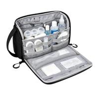 Electronics Bag Organizer - Large Opening Travel Case, Power Bank Sleeve | Power Banks Memory Cards Electronics Cases for Travel Office School Hotel Train Camping Business Home