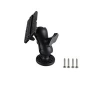 Electronics - Soporte de montaje para kayak, buscador de peces, color negro | Base de montaje de tornillo ajustable para barco de pesca, canoa, cubierta y equipo de pescador con placa de soporte negra