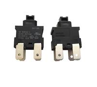 ElectronicSwitch 1pc C4V-521M power switch button touch self-reset lock-free 4-pin 5A250V T100