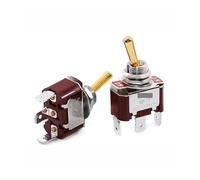 ElectronicSwitch 1PC KL-A102 Shaking head rocker arm button switch 3-pin second gear vertical in-line handle (screw)