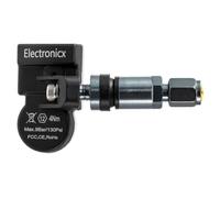 Electronicx 1 sensor RDKS para BMW iX2 U10 2023-2025 preprogramado, 433 MHz TPMS, sensor de presión de neumáticos, válvula de metal, sensor único, repuesto para llantas de aluminio, llantas de acero