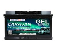 Electronicx Batería de suministro GEL Caravan Extreme 12V 110Ah - 315x175x190 mm - Barco, furgoneta, autocaravana, caravana, batería de camping con tecnología GEL