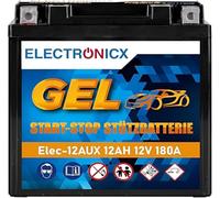 Electronicx Batería GEL 12V 12Ah Premium | Batería auxiliar coche A2115410001 BMW 61217586977 | Repuesto A000982700 A2115410001 61219394648 | Batería de respaldo para Mercedes BMW Rolls Royce