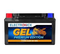 Electronicx YTZ10S GEL batería moto 12V 8,6Ah 165A - batería de arranque sellada y sin mantenimiento para moto, scooter y ATV - resistente a vibraciones, compacta y lista para usar
