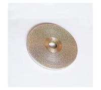 Electroplate Coated Diamond Grinding Sharpener Wheel Disc Diameter 60mm Thickness 5mm Hole 10mm for Tungsten Stone Glass(Grit 1000)