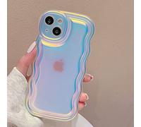 Electroplating Cold Wind All-Inclusive Anti-Drop Protective Wave Case For Iphone 14 Pro Max 13 12 11 14 Pm Soft Tpu Case,Colorful,For Iphone 14Promax, YHNNH, Electroplating big, for iPhone 13ProMa