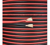 electrosmart 10m Red/Black 14AWG Multi Strand Speaker Cable Wire for Home HiFi/Car Surround Sound Audio etc