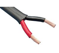 electrosmart Cable de cobre doble de 2 núcleos rojo/negro para automóviles, barcos, 2 x 2,5 mm, pared delgada, trenzado, plano, 12 V, 24 V, 29 amperios (20 m)