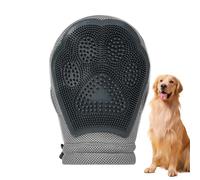 Electrostatic Pet Hair Removal Glove - Reusable Grooming Mittens, with Detangling Tool for Puppy Kitten, Effective Cat Dog Hair Remover, for Carpet Couch Clothing Bedding | for Indoor Home Car Camping