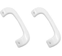 ELECTROTODO Repuesto de tirador blanco puerta compatible con nevera Balay, Bosch, Lynx, Superser | 1 Unidad (adaptable) (Paquete de 2)