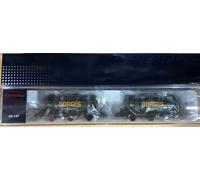 ELECTROTREN HO HE6052 RENFE Set 2 vagones cisterna BORGES OFERTA¡¡¡