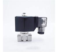 Electroválvula 1/4inch 150Bar 2way Agua Alta Presión BSP 220V 24V Orificio 6mm N/C Útil(Motor With Bracket)